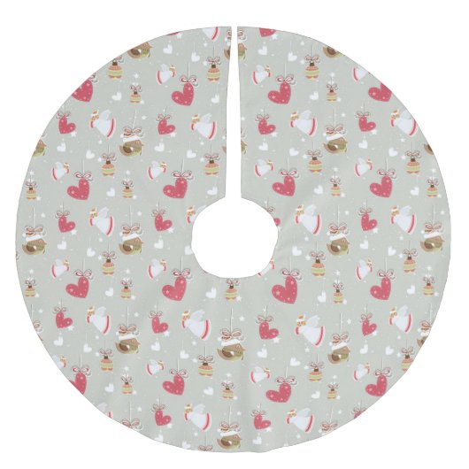 Weihnachtsbaumrock Polyester Weihnachtsbaumdecke (Vorderseite)