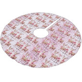 Weihnachtsbaumrock Polyester Weihnachtsbaumdecke (Schrägansicht)