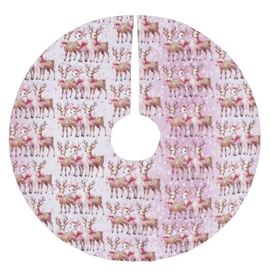 Weihnachtsbaumrock Polyester Weihnachtsbaumdecke (Vorderseite)