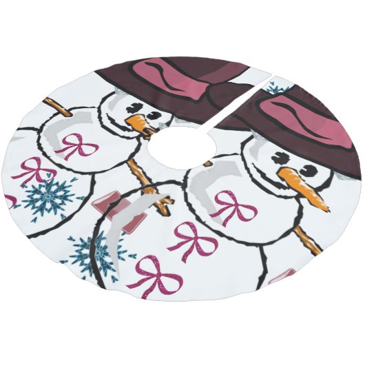 Weihnachtsbaumrock Polyester Weihnachtsbaumdecke (Schrägansicht)