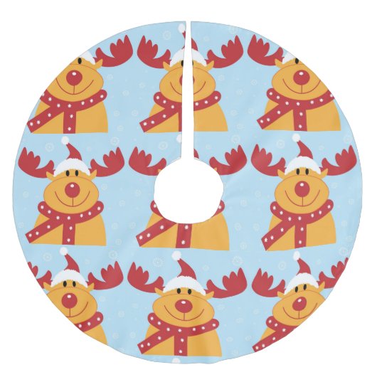 Weihnachtsbaumrock Polyester Weihnachtsbaumdecke (Vorderseite)