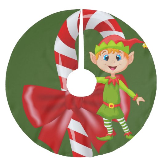 Weihnachtsbaumrock Polyester Weihnachtsbaumdecke (Vorderseite)