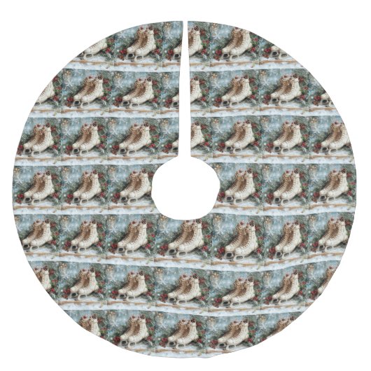 Weihnachtsbaumrock Polyester Weihnachtsbaumdecke (Vorderseite)