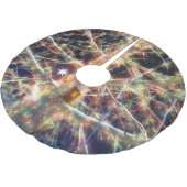 Weihnachtsbaumrock Polyester Weihnachtsbaumdecke (Schrägansicht)