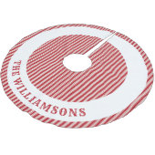 Weihnachtsbaumrock Polyester Weihnachtsbaumdecke (Schrägansicht)