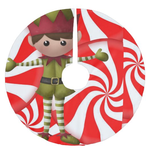 Weihnachtsbaumrock Polyester Weihnachtsbaumdecke (Vorderseite)