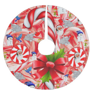 Weihnachtsbaumrock Polyester Weihnachtsbaumdecke