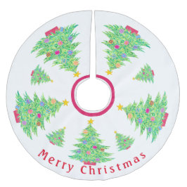 Weihnachtsbaumrock Polyester Weihnachtsbaumdecke