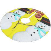 Weihnachtsbaumrock Polyester Weihnachtsbaumdecke (Schrägansicht)