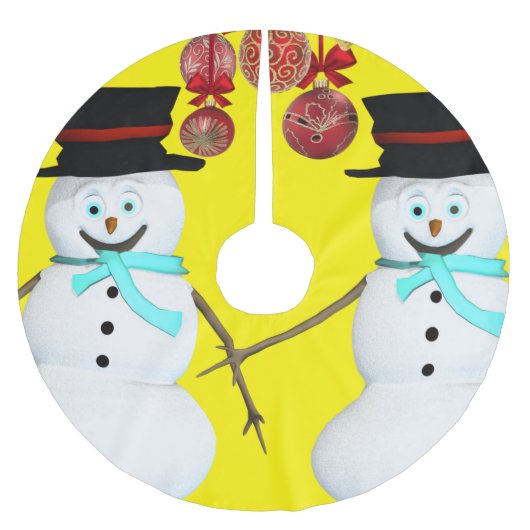 Weihnachtsbaumrock Polyester Weihnachtsbaumdecke (Vorderseite)