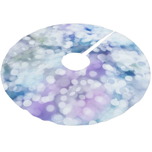 Weihnachtsbaumrock Polyester Weihnachtsbaumdecke (Schrägansicht)