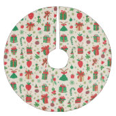 Weihnachtsbaumrock Polyester Weihnachtsbaumdecke (Vorderseite)