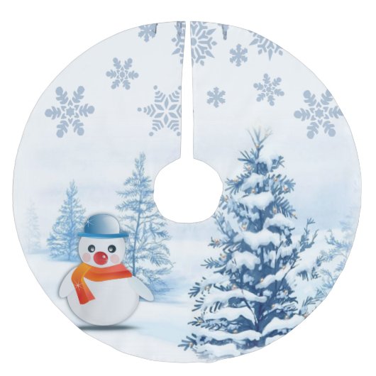 Weihnachtsbaumrock Polyester Weihnachtsbaumdecke (Vorderseite)