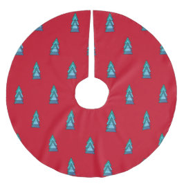 Weihnachtsbaumrock von dalDesignNZ Polyester Weihnachtsbaumdecke