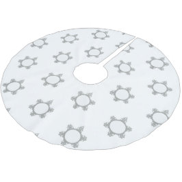 Weihnachtsbaumrock von dalDesignNZ Polyester Weihnachtsbaumdecke