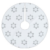 Weihnachtsbaumrock von dalDesignNZ Polyester Weihnachtsbaumdecke (Vorderseite)