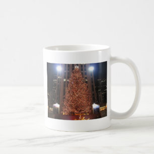 Weihnachtsbaumrockefeller-Mitte Kaffeetasse