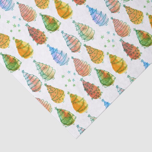 Weihnachtsbaumruste Seidenpapier (Ausschnitt)