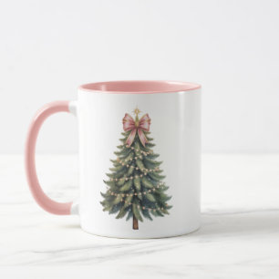 Weihnachtsbaumschleife Coquette Weihnachten Tasse