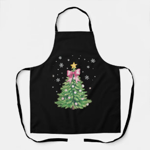 Weihnachtsbaumschleife Xmas Ferien Schürze