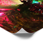 Weihnachtsbaumschmuck Angelenpuppfoto Poster (Ecke)