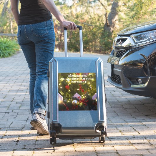Weihnachtsbaumschmuck Aufkleber (Koffer Insitu)
