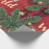 Weihnachtsbaumschmuck, Autor Natasha Us Geschenkpapier (Ecke)