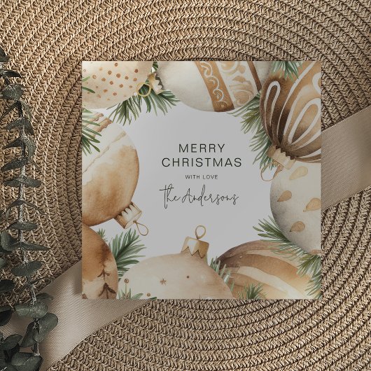 Weihnachtsbaumschmuck Einladung