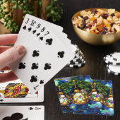 Weihnachtsbaumschmuck Feiertags-Spiele Spielkarten (In Situ)