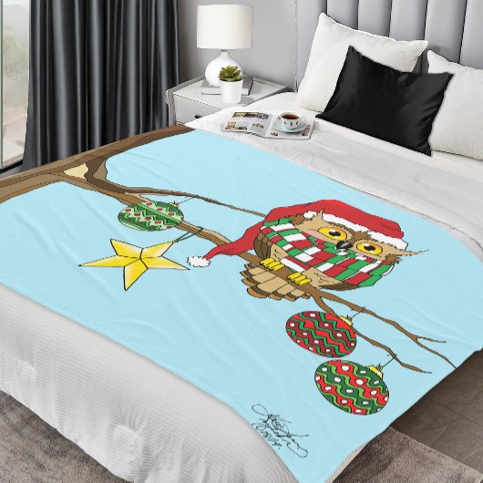 Weihnachtsbaumschmuck Fleecedecke