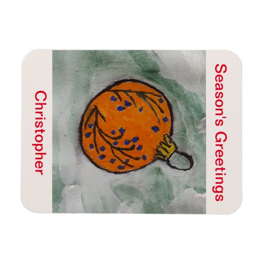 Weihnachtsbaumschmuck flexibel magnet (Horizontal)