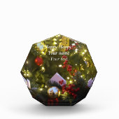 Weihnachtsbaumschmuck Fotoblock (Vorderseite)