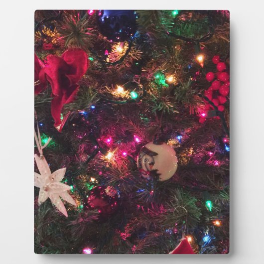 Weihnachtsbaumschmuck Fotoplatte (Vorderseite)
