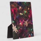 Weihnachtsbaumschmuck Fotoplatte (Seite)
