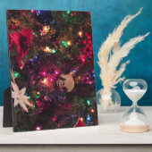 Weihnachtsbaumschmuck Fotoplatte (Seite)
