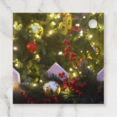 Weihnachtsbaumschmuck Geschenkanhänger (Rückseite)