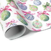 Weihnachtsbaumschmuck Geschenkpapier (Rolleneckpunkt)