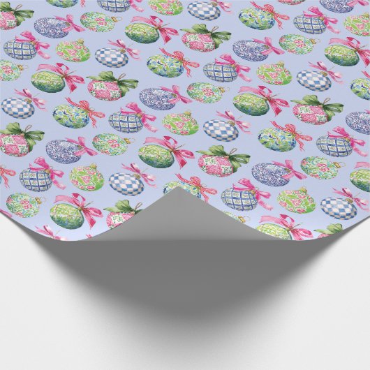 Weihnachtsbaumschmuck Geschenkpapier (Ecke)