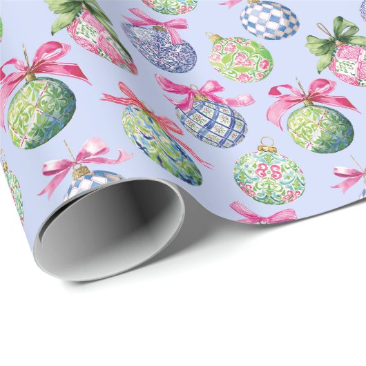 Weihnachtsbaumschmuck Geschenkpapier (Rolleneckpunkt)