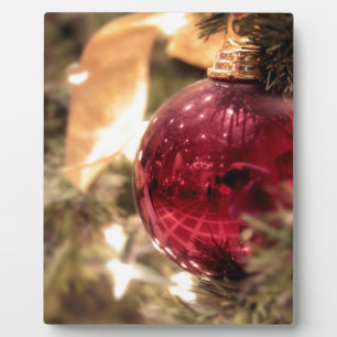 Weihnachtsbaumschmuck glänzend fotoplatte