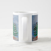 Weihnachtsbaumschmuck Jumbo-Tasse (Rückseite)