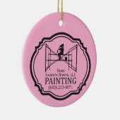 Weihnachtsbaumschmuck Keramik Ornament (Rechts)