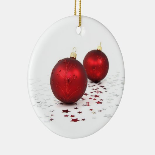 Weihnachtsbaumschmuck Keramik Ornament (Rechts)