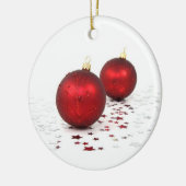 Weihnachtsbaumschmuck Keramik Ornament (Links)