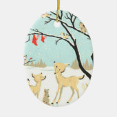 Weihnachtsbaumschmuck Keramik Ornament (Vorne)