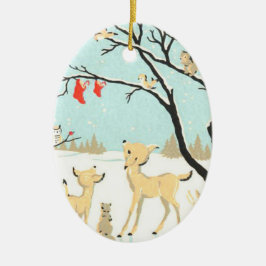 Weihnachtsbaumschmuck Keramik Ornament