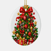 Weihnachtsbaumschmuck Keramik Ornament (Rechts)