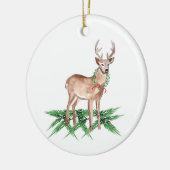 Weihnachtsbaumschmuck Keramik Ornament (Links)