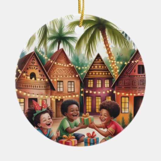 Weihnachtsbaumschmuck keramik ornament (Vorne)