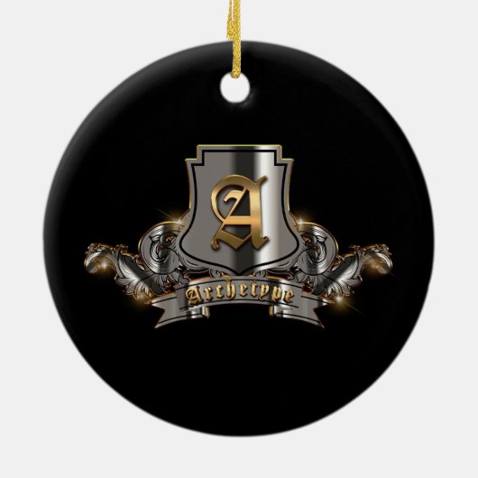 Weihnachtsbaumschmuck Keramik Ornament (Hinten)